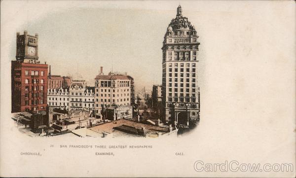 The Greatest Newspapers Examiner San Francisco California