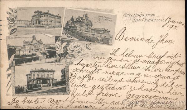 Greetings from San Francisco California