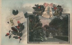 Christmas Greetings From Santa Rosa, California Postcard