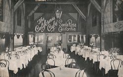 The California Cafe Postcard