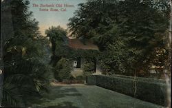 The Burbank Old Home Postcard
