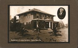 Residence of Luther Burbank Postcard