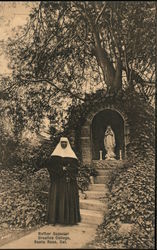 Mother Superior, Ursuline College Postcard