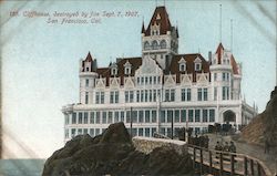 Cliffhouse, destroyed by fire Sept. 7, 1907 Postcard