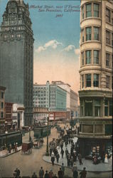 Market Street, near O'Farrell Postcard