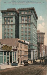 Kohl Building, California and Montgomery Streets Postcard