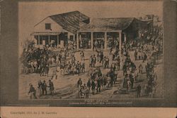 Post Office - Corner of Pike and Clay Sts. Postcard