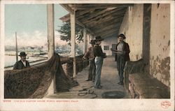 The Old Custom House Porch Postcard