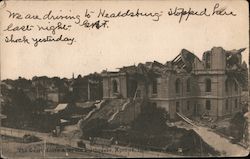 The Court House After the Earthquake, April 18, 1906 Postcard