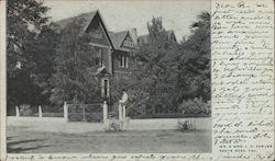 Home of Mr. & Mrs. J. H. Fowler Postcard