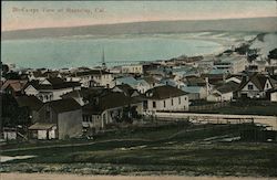 Bird's-eye View Monterey, CA Postcard Postcard Postcard