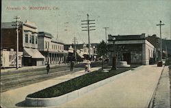 Alvarado St. Monterey, CA Postcard Postcard Postcard