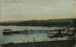 Waterfront Monterey, CA Postcard Postcard Postcard