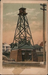 Police Station Postcard