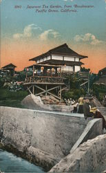 Japanese Tea Garden From Breakwater Postcard