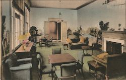 Abyssinian Room, Del Monte Lodge Postcard