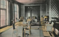 Tea Room, Del Monte Lodge Postcard