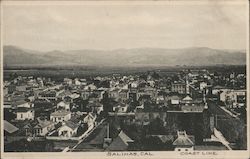 View of Salinas, California Postcard Postcard Postcard