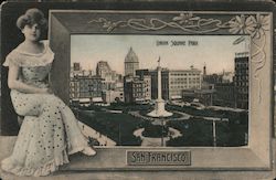 Union Square Park Postcard