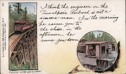 Trestle on the Way to the Summit Postcard