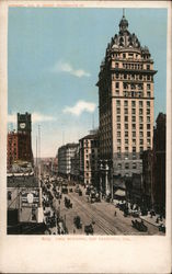 Call Building Postcard