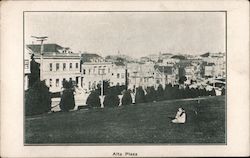 Alta Plaza Postcard