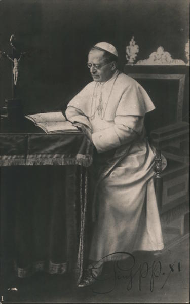 Pope Pius XI Religious