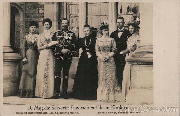 Kaiser Wilhelm II and Family Cesellsch, A. C. Royalty