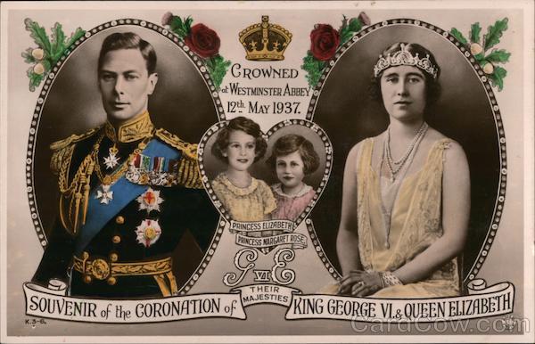 Souvenir of the Coronation of Their Majesties King Gorge VI & Queen Elizabeth