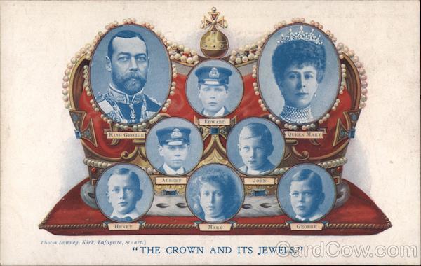 The Crown and Its Jewels. Downey, Kirk, Lafayette, Stewart