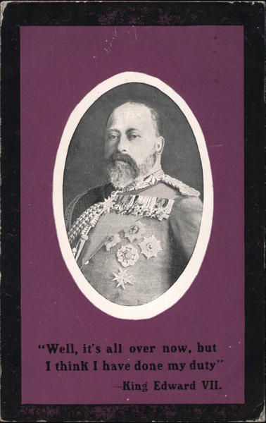 King Edward VIII. Royalty