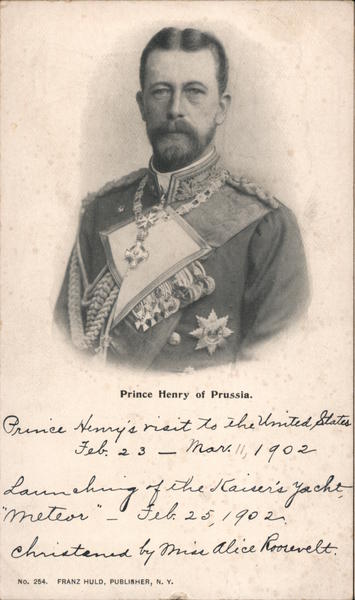 Prince Henry of Prussia Royalty