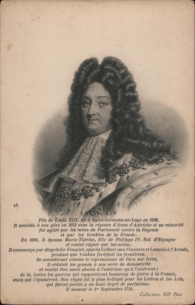King Louis XIV of France Royalty