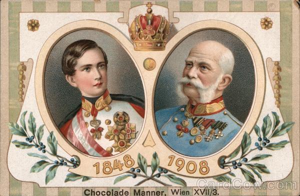 Manner Chocolate Advertising Card, Wien XVII/3 Royalty