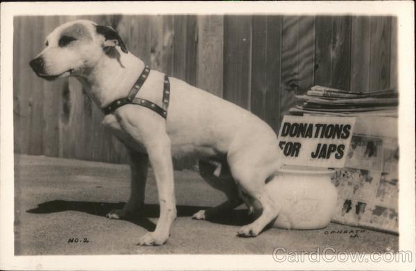 Donations for Japs C. F. Heath World War II