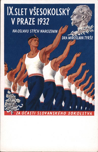 IX.Slet Vsesokolsky In Prague 1932 Czechoslovakia Eastern Europe