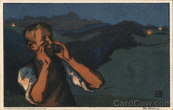 1926 Bundesfeier Switzerland M. Cunz