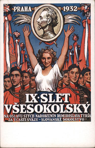 Ninth all-Sokol Festival, Prague 1932 Czechoslovakia