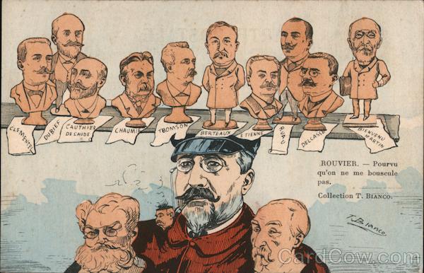 ROUVIER. - Pourvu qu'on ne me bouscule pas. Paris France