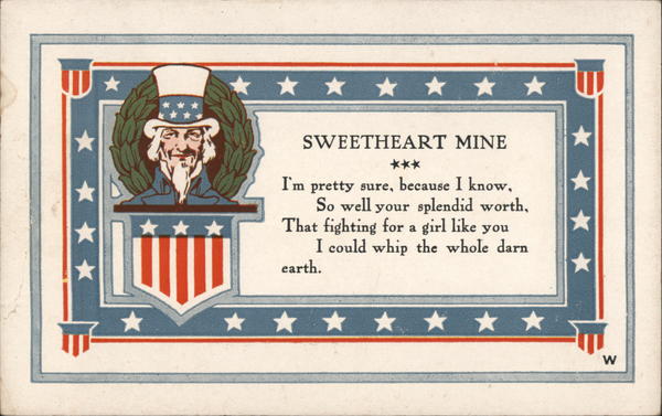 Sweetheart Mine - Uncle Sam Patriotic