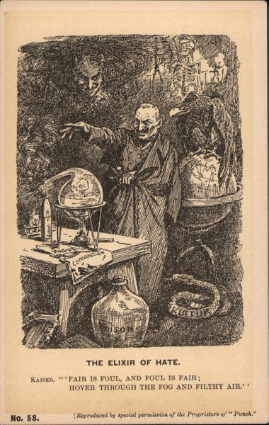 The Elixir of Hate - A Man With the Devil and an Eagle