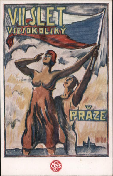 Sokol VII.SLET VSESOKOLSKY Czechoslovakia Eastern Europe