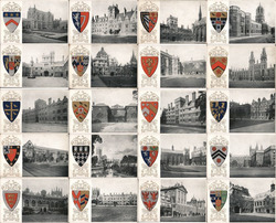 Set of 20: University of Oxford, Colleges, Seals Postcard