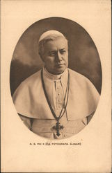 S.S. Pio X Religious Postcard Postcard Postcard