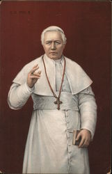 Pope Pius X Religious Postcard Postcard Postcard