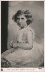 H.R.H. The Princess Margaret Rose of York Postcard