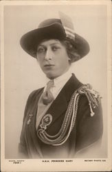 Portrait of Princess Mary Royalty Postcard Postcard Postcard