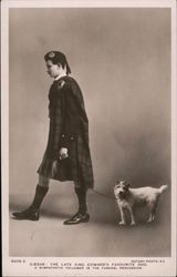 Caesar: The Late King Edward's Favourite Dog A Sympathetic Follower In the Funeral Procession Postcard