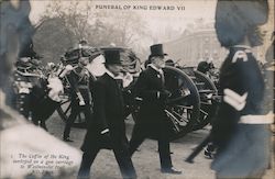 Funeral of King Edward VII Postcard
