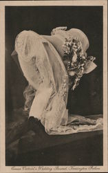 Queen Victoria's Wedding Bonnet, Kensington Palace Postcard